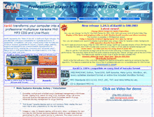 Tablet Screenshot of karmidimp3.com